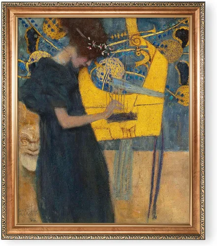 Miniatura 7 de A&T ARTWORK Campo de trigo con cipreses de Van Gogh Las reproducciones de arte clásico mundial, impresiones en lienzo giclée para decoración