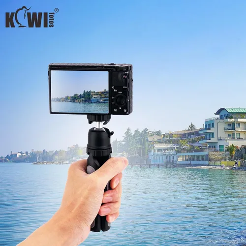 Miniatura 9 de KIWIFOTOS Extensión de trípode para cámara con varilla para selfie para Sony ZV1F ZV1 RX100VII RX100VA A6400 A6300 A6600 Fujifilm X100VI, X100V