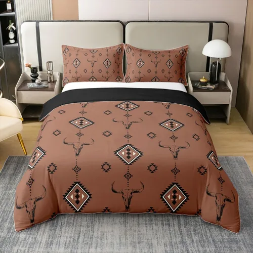 Miniatura 15 de 100% Algodón Natural Acuarela Juego de Ropa de Cama con Diseño Marino para Niños y Niñas, Juego de Cama con Estrella de Mar y Caracol Azul, Juego