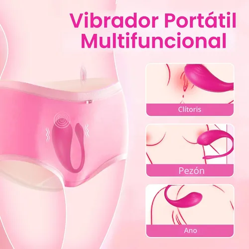 Miniatura 5 de Juguetes sexuales femeninos vibrador portátil – Juguetes para adultos, aplicación Bluetooth de larga distancia, control remoto, vibrador de punto G