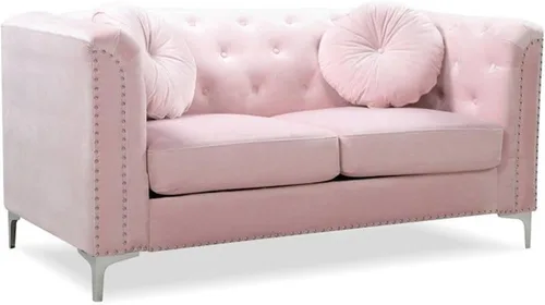 Miniatura 25 de Glory Furniture Sofá de dos plazas Pompano Velvet en negro