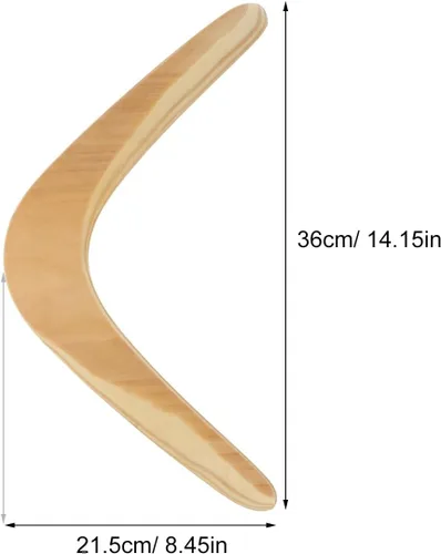 Miniatura 3 de Gatuida Boomerang para niños y adultos: lanzar boomerangs en forma de V, hecho a mano, artesanía, juguete de madera, captura rápida para mujeres