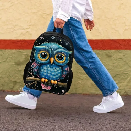 Miniatura 196 de HUGS IDEA Los animales frescos 3D niños escuela libro bolsa niños impresión mochilas, Baloncesto, Moderno
