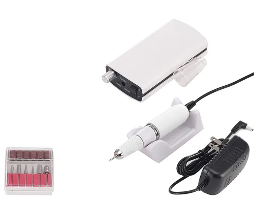 Miniatura 3 de Miss Sweet RPM30000 - Taladro de uñas portátil eléctrico, recargable, con pantalla de batería para uñas acrílicas