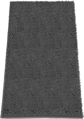 Miniatura 13 de Alfombra absorbente para perros para patas sucias, 120" x 36" alfombras de chenilla para interiores para la entrada, alfombra antideslizante lavable