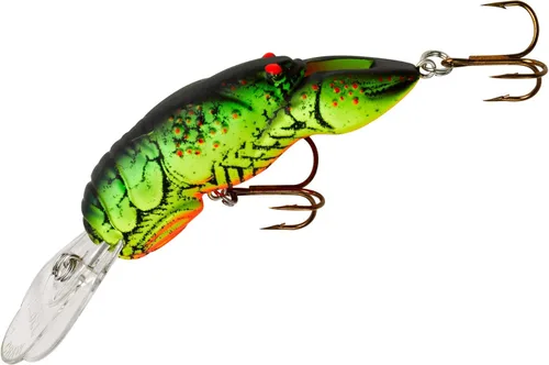 Miniatura 47 de Rebel Lures Cebo de Pesca Original Realista para Cangrejo Crankbait Nest Robber
