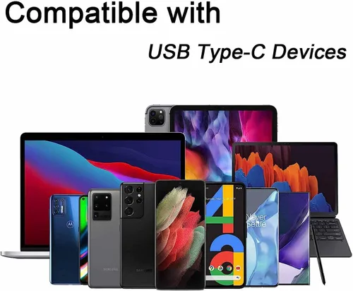 Miniatura 3 de [Paquete de 2, 3.3 pies] Cable USB C de carga rápida USB A a tipo C, cable de carga trenzado para Samsung Galaxy A13 A03s A32 A52 A53, S22 S9 S10E