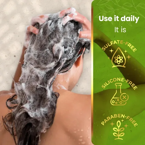 Miniatura 6 de Champú Tío Nacho Aloe Vera con jalea real y queratina, champú sin sulfato para cabello seco y dañado, tratamiento capilar de puntas abiertas para un