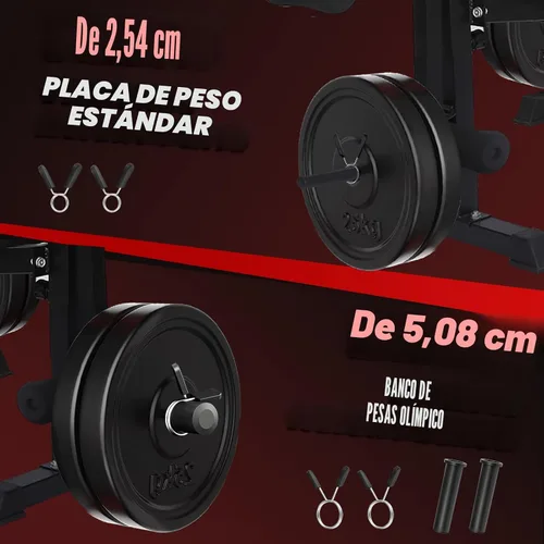Miniatura 6 de MAIDOMA Foldable 1500LBS Capacity 8 IN 1 Weight Bench Set with Leg Extension/Squat Rack/Preacher Curl, Adjustable Bench Press for Home Gym Full Body