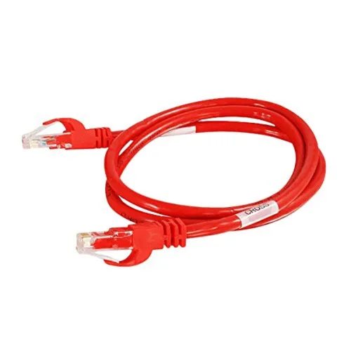 Miniatura 2 de C2G/ Cables To Go 31381 - Cable Ethernet cruzado de red sin blindaje sin blindaje Cat6, rojo (5 pies/5.0 ft) (paquete de 2)