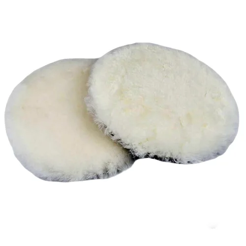 Miniatura 13 de Gracefur 2 almohadillas de pulido de lana de cordero de 7 pulgadas con gancho y bucle trasero, almohadillas suaves de piel de oveja de 7 pulgadas