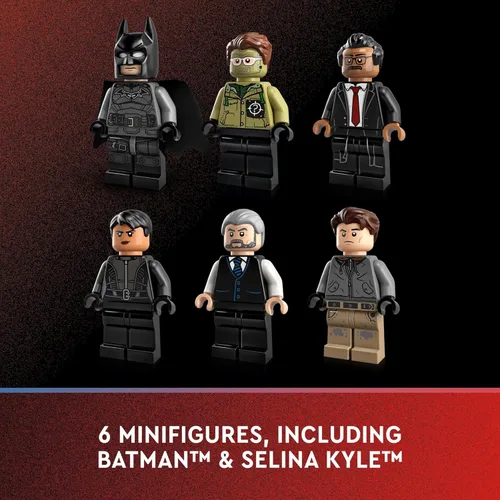 Miniatura 5 de LEGO DC Batman Batcave: The Riddler Face Off 76183 Kit de construcción; genial juguete de batcueva de Ciudad Gótica para niños mayores de 8 años
