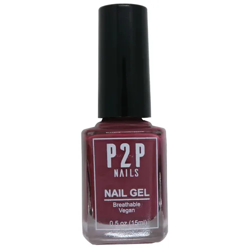 Miniatura 14 de P2P Nails Esmalte de uñas en gel vegano rosa – Esmalte de uñas de secado rápido – Gel de uñas de textura suave en colores vibrantes – Esmalte en gel