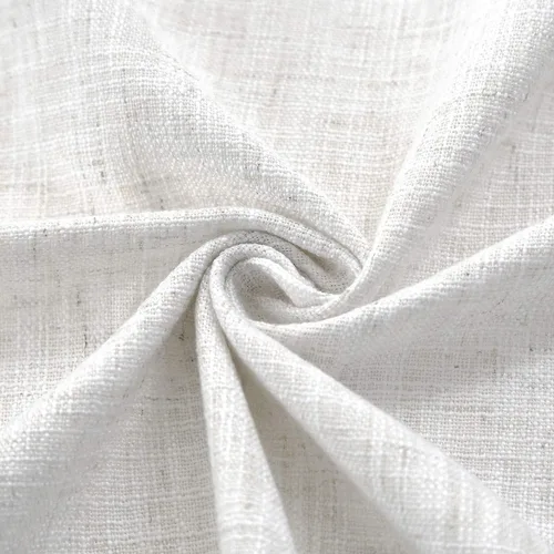 Miniatura 3 de ChadMade Tallis Collection - Cortinas de lino de 120 pulgadas de largo, 2 paneles de 52 pulgadas de ancho x 120 pulgadas de largo, cortinas blancas