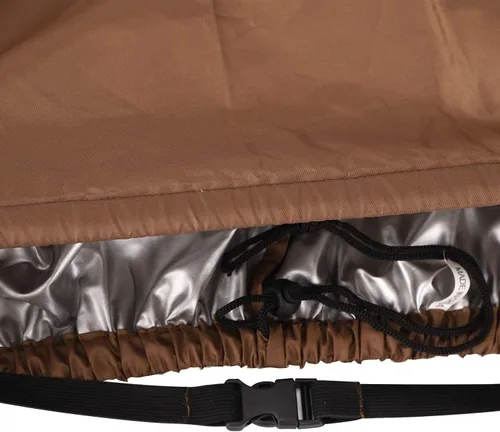 Miniatura 4 de Fundas de chimenea impermeables, funda protectora para calentador de fuego, fundas de chimenea de patio al aire libre, funda duradera para chimeneas