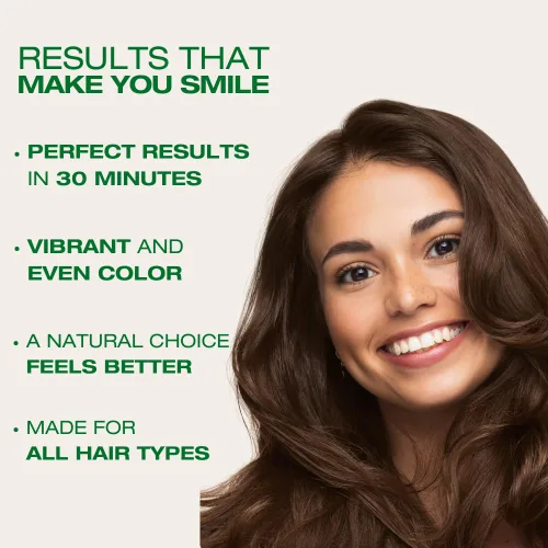 Miniatura 4 de Naturigin Tinte permanente para el cabello, marrón 4.0, cobertura 100 % de canas, color natural de larga duración, sin amoníaco ni parabenos