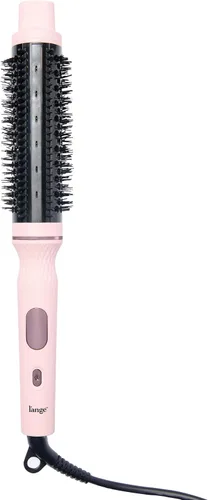 L'ANGE HAIR GlamWave Cepillo Térmico Iónico Infrarrojo | Cepillo Térmico Redondo Calentado de 38mm para Volumen y Rulos | Reduce el Encrespamiento |