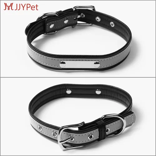 Miniatura 8 de Collares reflectantes personalizados para gatos con etiqueta de nombre y chapado, collar de gato personalizado grabado con nombre y teléfono, collar