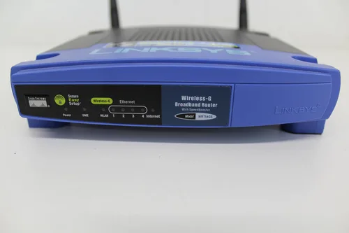 Miniatura 2 de Cisco-Linksys WRT54GS Router de banda ancha inalámbrico G con SpeedBooster