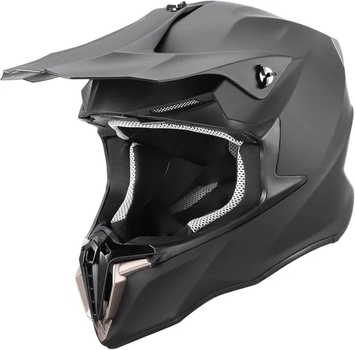 Miniatura 9 de OUMURS Casco de motocross para adultos con gafas, guantes y máscara ajustable, visera solar, casco para adultos, todoterreno, motocross, descenso
