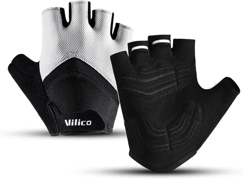 Guantes de ciclismo sin dedos para hombres y mujeres, guantes de bicicleta para hombres, accesorios de bicicleta, guantes para bicicleta hombre