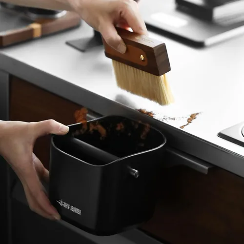 Miniatura 6 de MHW-3BOMBER Cajón para posos de café espresso, 1.2L (15 tazas) Cajón de café con barra extraíble y almohadillas antideslizantes para posos
