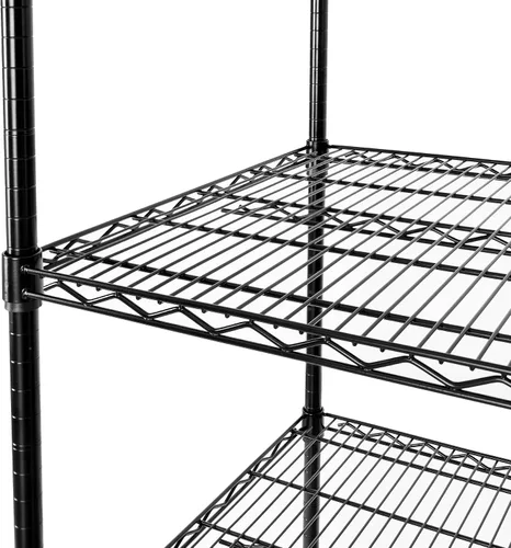 Miniatura 8 de Seville Classics UltraDurable - Estante de alambre de acero sólido NSF resistente, organizador para garaje, almacén, oficina, restaurante, aula