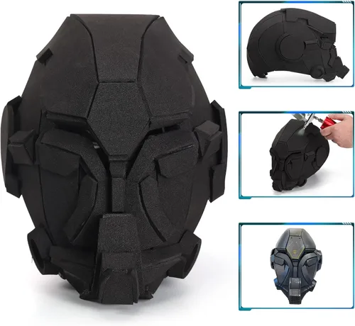 Miniatura 6 de Rollos de hojas de espuma negra, hoja de espuma EVA grande premium de 13.9" x 59", 5mm de grosor, densidad 86kg/m3 para disfraz de Halloween, Negro