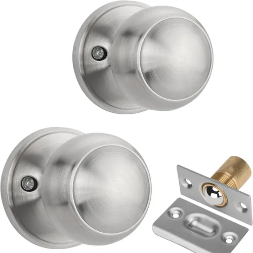 Miniatura 63 de Goldenwarm - Perillas interiores de puerta de bronce aceitado, perillas para puerta de dormitorio, pomo de puerta de bronce con privacidad, perilla