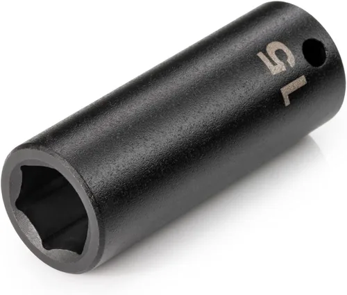 Miniatura 77 de TEKTON Dado de impacto de 6 puntos de 3/8 pulgadas x 8 mm de profundidad SID13108