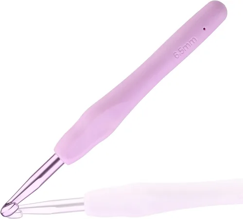 Miniatura 24 de Gancho de ganchillo ergonómico de 2 mm, agujas de ganchillo para tejer, agujas de tejer lisas para manualidades DIY, gran regalo para mujeres