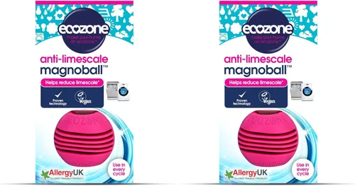 Miniatura 8 de EcoZone Magnoball - Dispositivo anti-cal para lavavajillas y lavadoras, removedor de cal magnético reutilizable y descalcificador, limpiador
