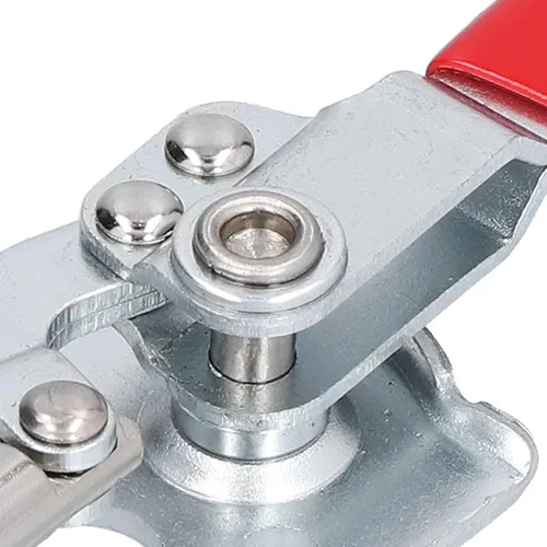 Miniatura 7 de Abrazadera de palanca de empuje de liberación rápida de acero inoxidable 88.2 lbs Capacidad de retención antideslizante para instalación de equipos