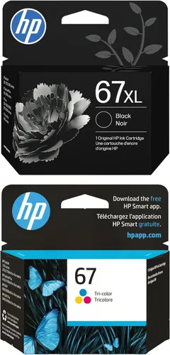 Miniatura 14 de HP 67XL Cartucho de tinta Funciona con HP ENVY 6000 Series, HP ENVY Pro 6400 Series, HP DeskJet 1255, 2700 Series, DeskJet Plus 4100 Series
