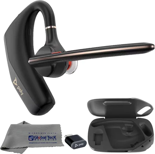 Miniatura 13 de Poly Voyager Legend 50-M - Auriculares Bluetooth, funda de carga, cancelación de ruido alimentada por IA, tecnología WindSmart de 4 micrófonos