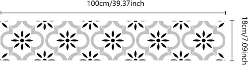 Miniatura 4 de funlife 3 calcomanías autoadhesivas de PVC de estilo escandinavo, calcomanías de escalera para despegar y pegar, calcomanías para elevar escaleras