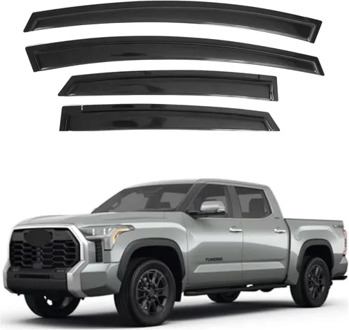 Miniatura 351 de Visor para ventana IG para Hyundai Venue 2020-2023, protector contra la lluvia, adhesivo extra duradero, deflector de viento para lado
