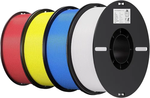 Miniatura 30 de Creality Filamento PLA+ Negro 1.75mm, filamento para impresora 3D de alta resistencia y sin enredos, embalaje al vacío, filamento para impresión 3D