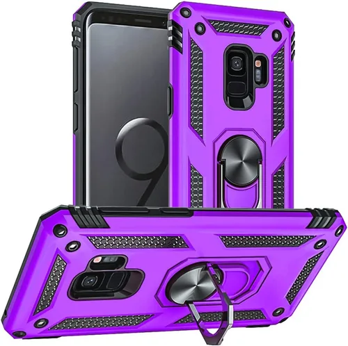 Miniatura 7 de Funda para Samsung Galaxy S9, Galaxy S9, [grado militar de 16 pies a prueba de caídas], anillo a prueba de golpes para Samsung Galaxy S9, verde