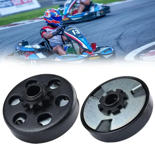 Miniatura 5 de LotFancy Go Kart Embrague 3/4 de diámetro 10T con cadena #40 41 420, embrague centrífugo apto para Go Kart Minibike MB165 y MB200, hasta 6.5HP, 1