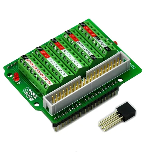 Miniatura 4 de Electronics-Salon Módulo Breakout de Bloque de Terminales de Tornillo Arduino, para Arduino UNO R3.
