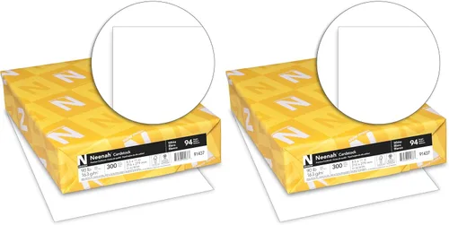 Miniatura 11 de Neenah Papel para Tarjetas Index, 8.5" x 11", 90 lb./163 gsm, blanco, 300 hojas, ligero, 94 de brillo - ¡HOJAS EXTRA, MÁS VALOR! (91437)