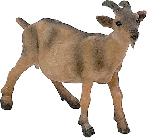Big Country Toys Cabra - Escala 1:20 - Animales de juguete - Juguetes de granja - Figuras de animales salvajes