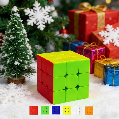 Miniatura 2 de Cubo de velocidad 3x3, rompecabezas de cubo 3x3 juguetes educativos