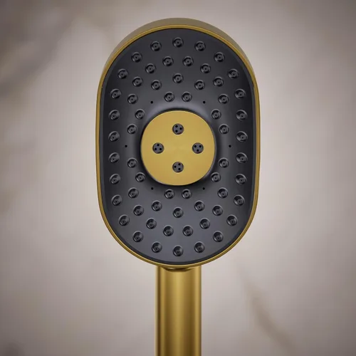 Miniatura 5 de KOHLER 26284-G-2MB Statement™ Multifunción Oblonga 1.75 gpm Ducha de mano, latón moderno cepillado vibrante