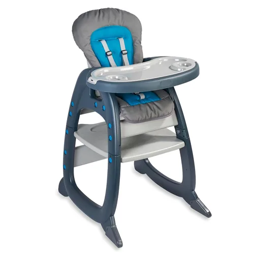 Miniatura 11 de Badger Basket Envee II - Silla alta convertible para bebé con asiento de alimentación infantil, asiento elevador y escritorio para niños pequeños
