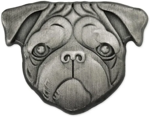 Miniatura 13 de PinMart Pin de solapa plateado para amantes de los perros de raza de perro