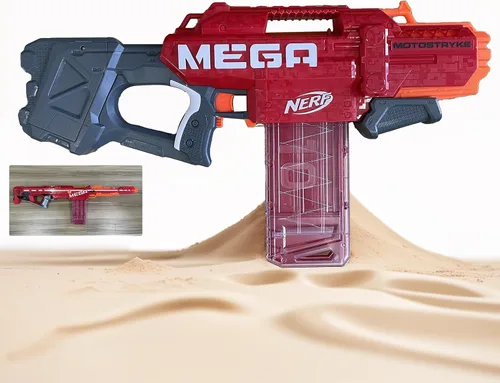 Miniatura 6 de Clips de revista, paquete de 2 cargadores de clip de dardos de recarga rápida de 10 dardos para Nerf Centurion y Motostryke Mega