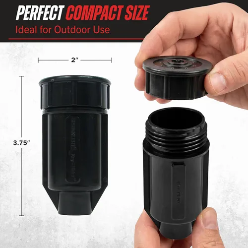 Miniatura 3 de Stalwart - Ocultador de llaves para rociadores exteriores para jardín o patio al aire libre, como se ve en la televisión, resistente al agua y a