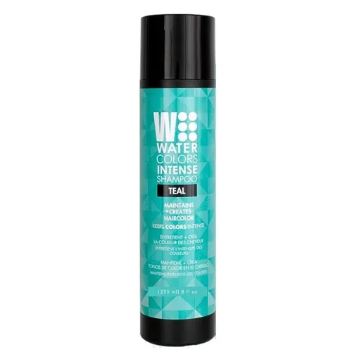 Miniatura 4 de Watercolors by Tressa INTENSE - Champú depositante de color 3 en 1, color de cabello semipermanente, champú para teñir el cabello para cabello Azul